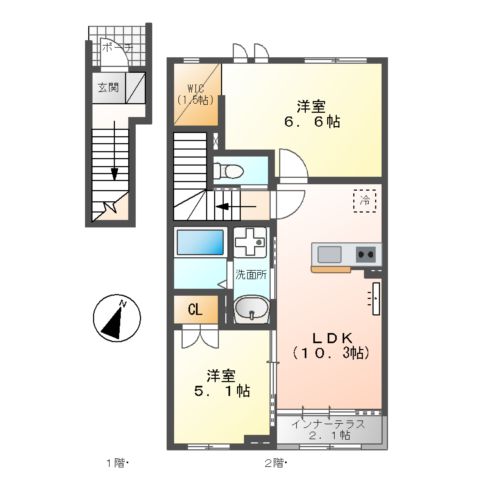 ユピテルの間取り