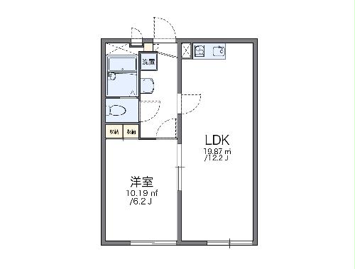 レオパレス逗子TWIN-αの間取り