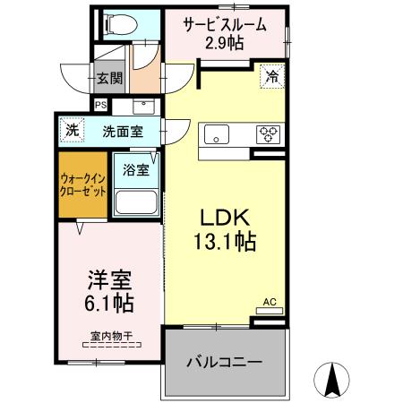 ガーデンテラスⅡの間取り