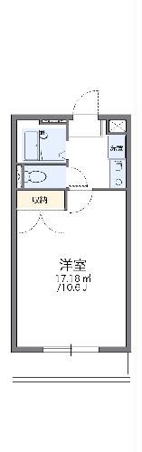 レオパレスルミエールの間取り