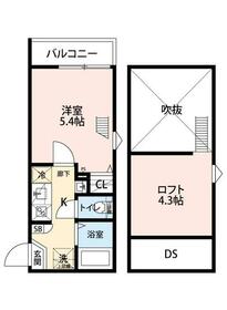 グランクオール蒲田の間取り