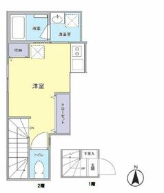 FAIR北小岩 B棟の間取り