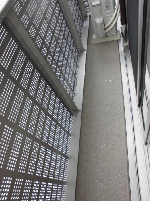 8/13 バルコニー