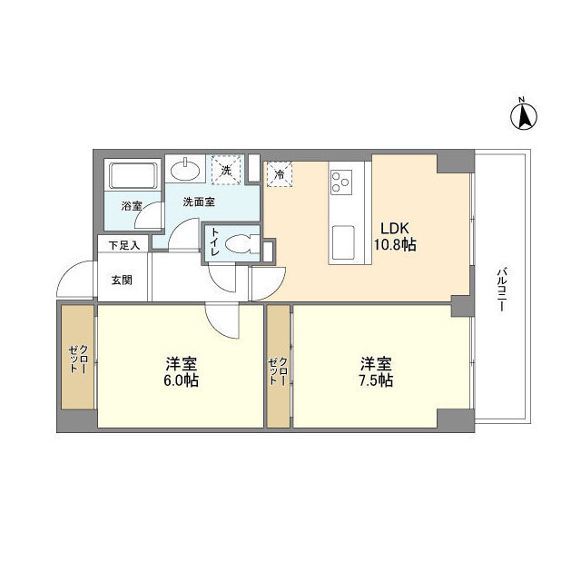 Ｂｌａｎｃｅ　ＳＨＩＢＡＵＲＡの間取り