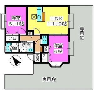 エアルポース平成の間取り