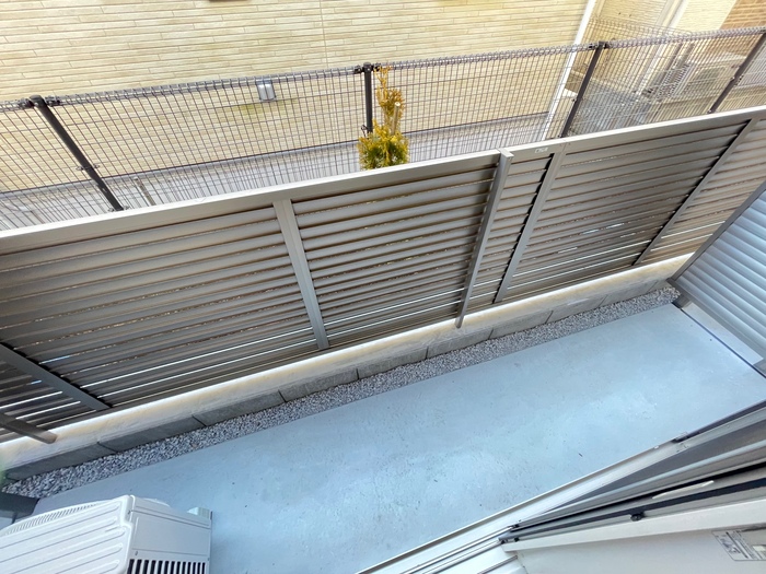 12/20 バルコニー