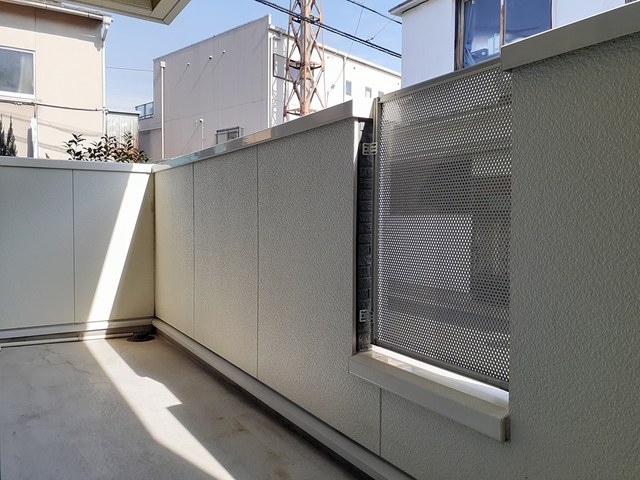 12/20 バルコニー