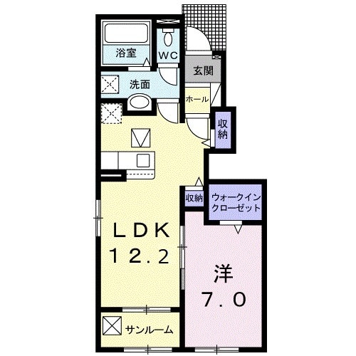 リリアン　カーサの間取り