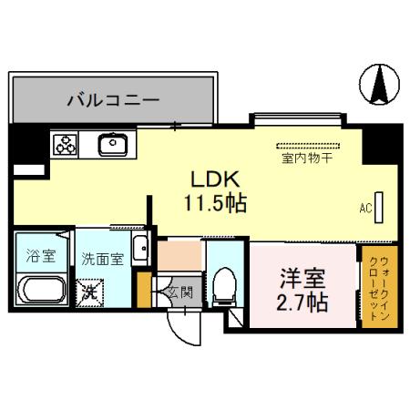 グランコート茨木永代町の間取り