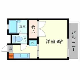 メルベイユ千里山北棟の間取り