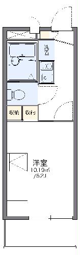 レオパレス高砂の間取り
