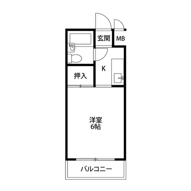 RESIDENCE610の間取り