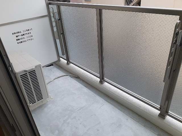 12/20 バルコニー