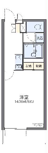 レオネクストOASIS花中の間取り