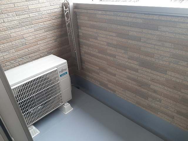 12/24 バルコニー