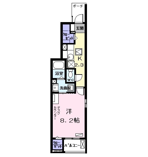 ハイグレイスの間取り