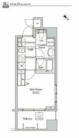 プライムアーバン月島の間取り