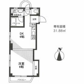 パインクレスト富士見台の間取り