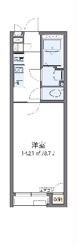 クレイノWISTERIAの間取り