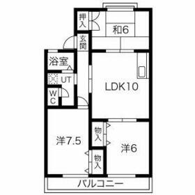 フラワーハイツの間取り