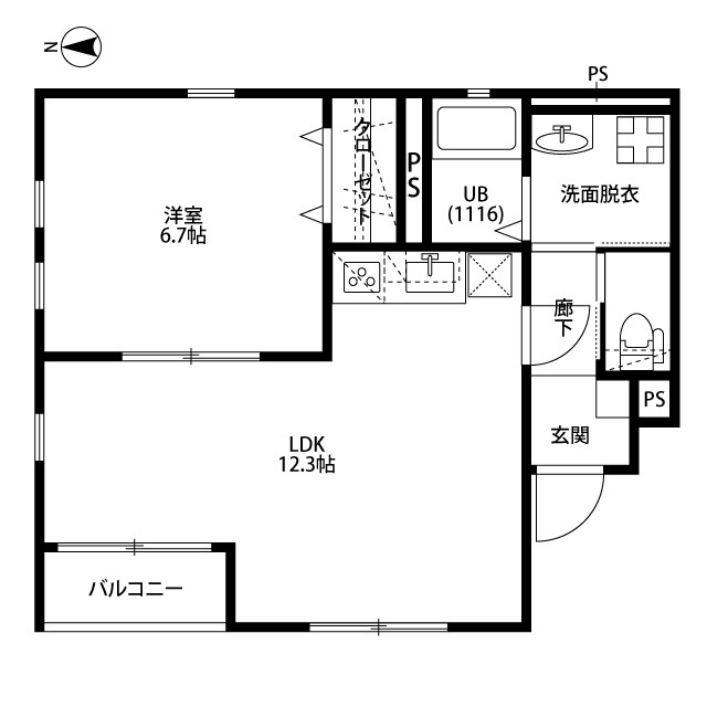 プランタンの間取り