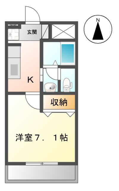 リバーサイド21の間取り