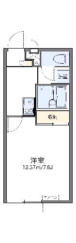 レオパレスもみじの間取り