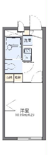 レオパレスイーグルの間取り