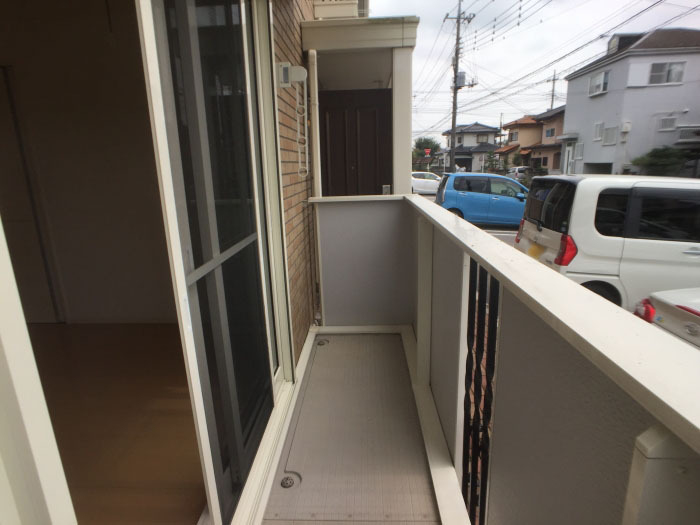 12/25 バルコニー