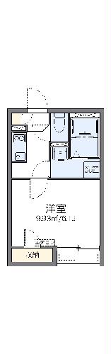 レオネクストエムズ早渕Ⅲの間取り