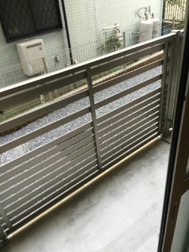 9/24 バルコニー