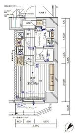 メインステージ川崎EASTの間取り