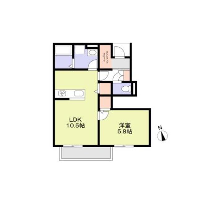 フォレストメゾン陽だまりの丘 2号館の間取り