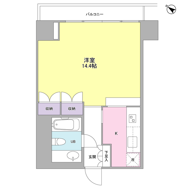 フォレストタウン参宮橋の間取り