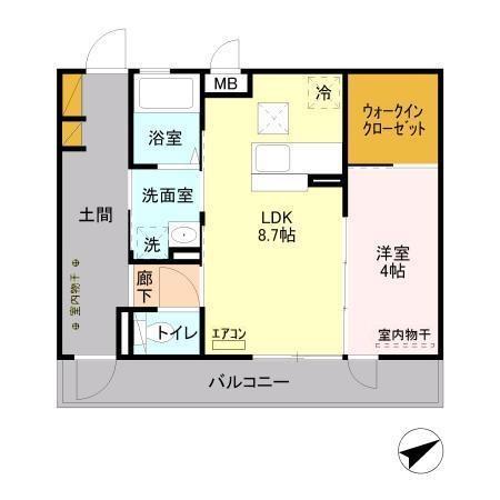 フォアールⅡの間取り