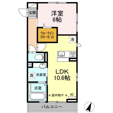 プライムメゾンの間取り
