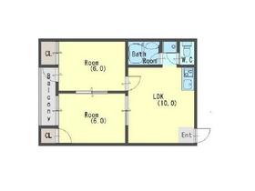 NEROSSO豊中の間取り