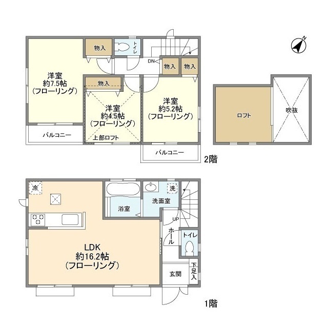 Kolet葛飾西水元の間取り