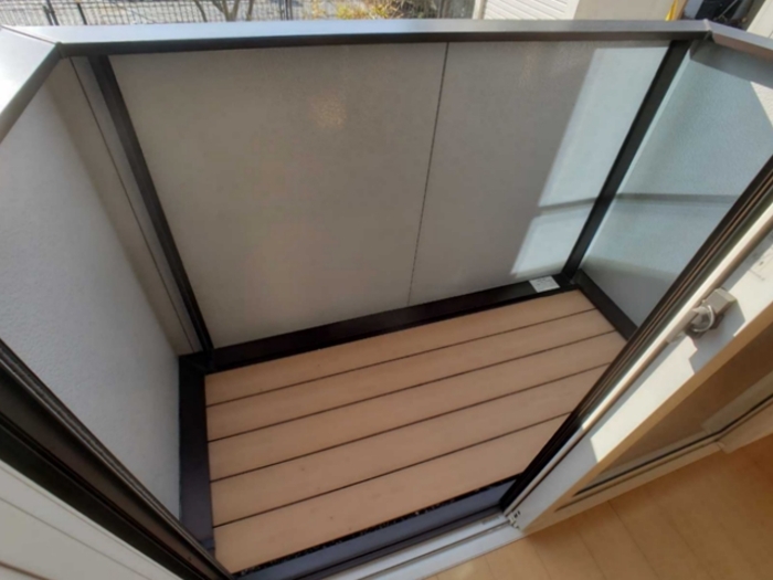 12/20 バルコニー