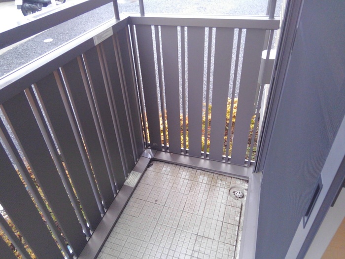 11/14 バルコニー