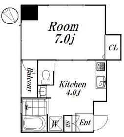シャルム浜田山の間取り