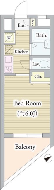 パークビュー山手大塚の間取り