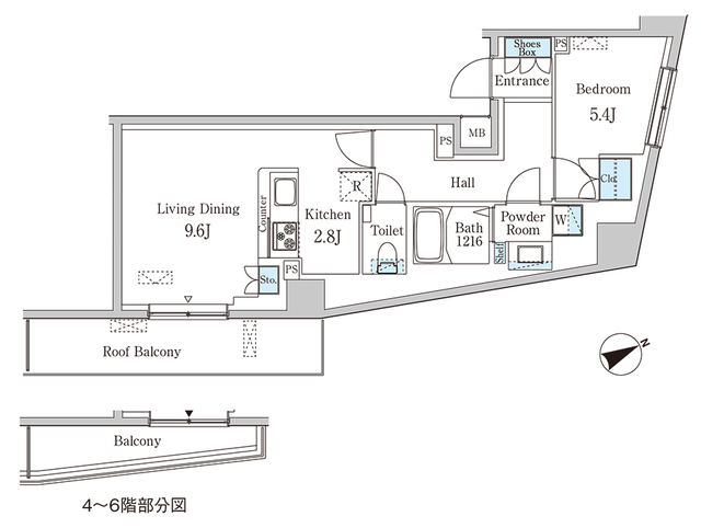 13/30 間取