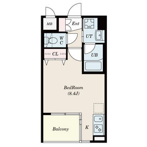 CITY SPIRE 名駅北の間取り