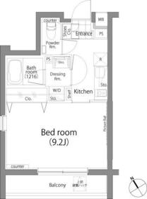 ラ・プレス神宮前の間取り