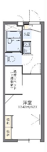 レオパレス根方の間取り