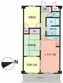 モアステージ陣屋の間取り