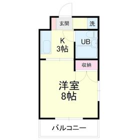 アパルト-ノインの間取り