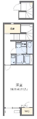 クレイノフローレの間取り
