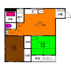 リッチモンド・インの間取り